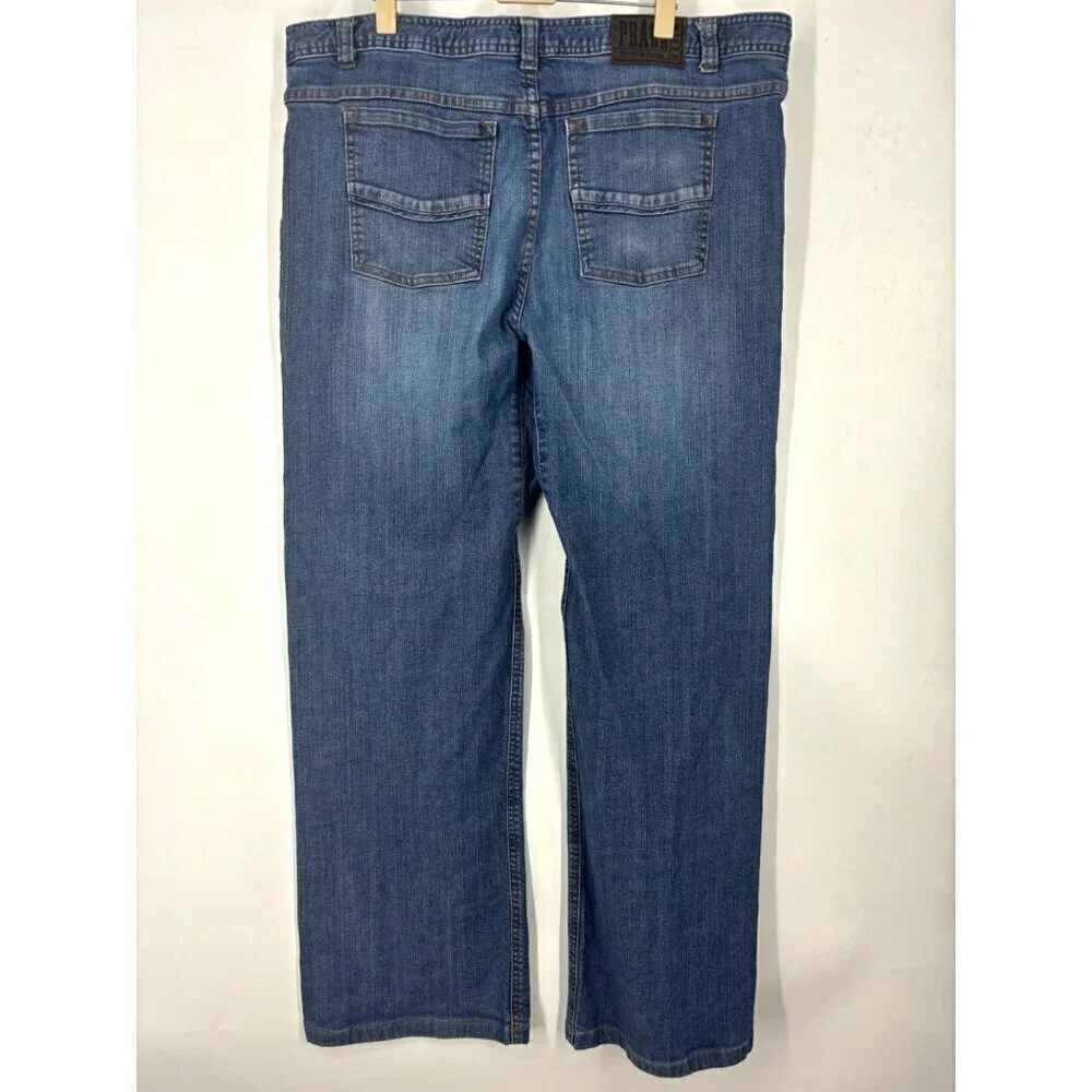 Vintage PrAna Men’s Straight Leg Jeans 38X34 - Picture 2 of 5